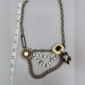 Elegant Multi-Color Plunder Statement Necklace